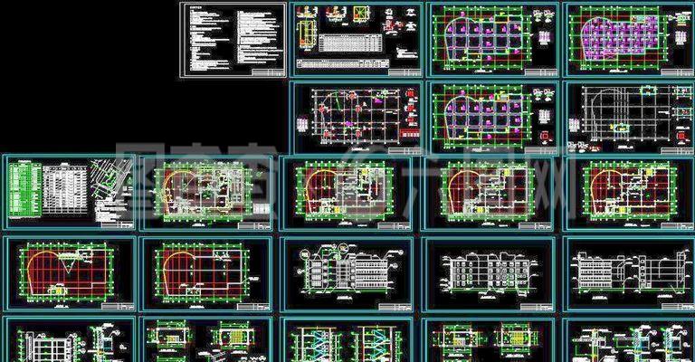 別墅建筑結構施工圖